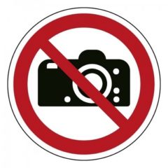 Verboden te fotograferen