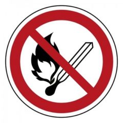 Open vuur verboden
